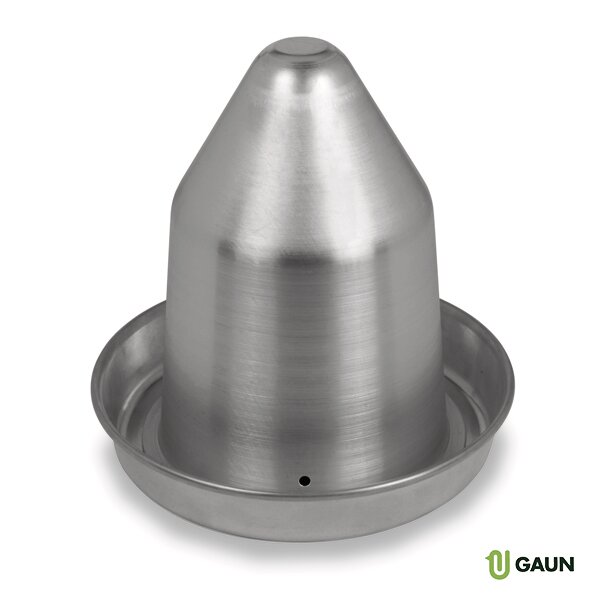 BEBEDERO ALUMINIO AVES - 6 LTS.