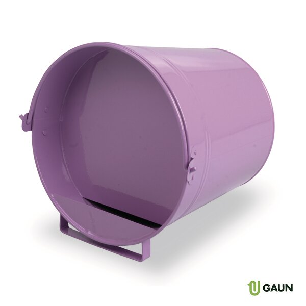 BEBEDERO CUBO METALICO PINTADO - 7 LTS.