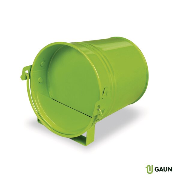 BEBEDERO CUBO METALICO MINI PINTADO