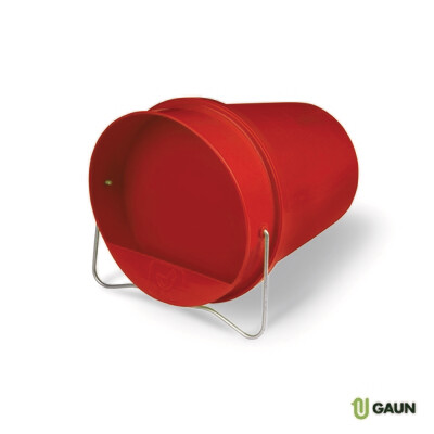 BEBEDERO CUBO PLASTICO 6 LTS. (ROJO)