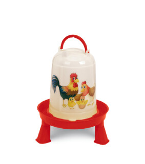 BEBEDERO AVES ECO 5 L. CON PATAS - HAPPY RANGE