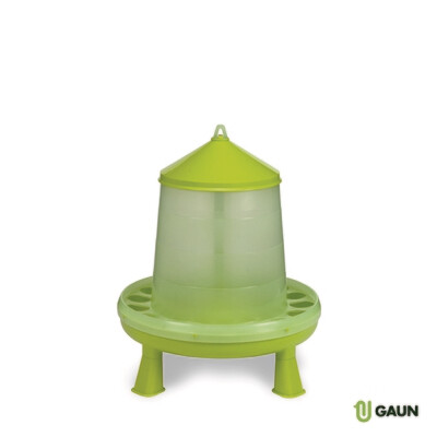 TOLVA PLASTICO AVES 8 KG. CON PATAS (PISTACHO)