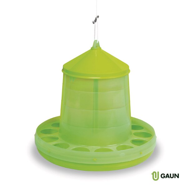 TOLVA PLASTICO AVES 12 KG. (PISTACHO)