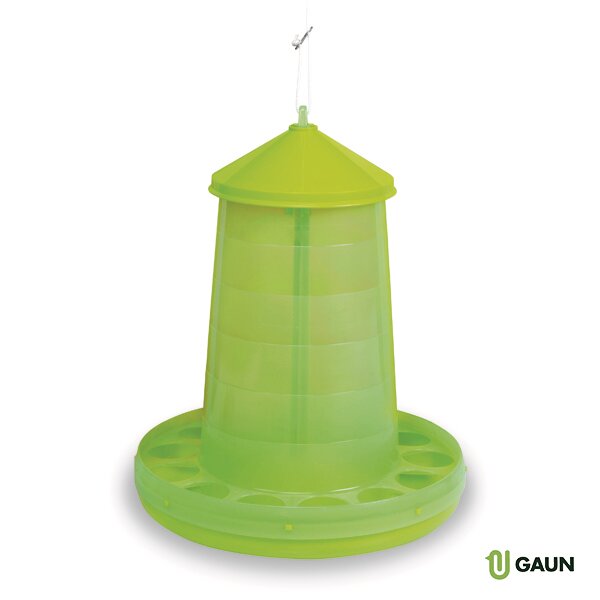 TOLVA PLASTICO AVES 16 KG. (PISTACHO)