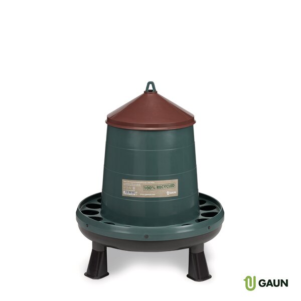 TOLVA AVES PLASTICO RECICLADO 8 KGS. CON PATAS