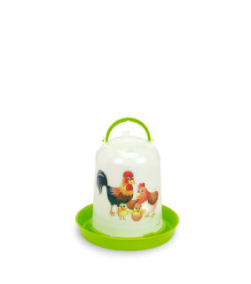 BEBEDERO AVES ECO 3 L. (PISTACHO) - HAPPY RANGE