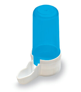 BEBEDERO PAJAROS PICO PATO 80 ML. (AZUL) 10 unidades