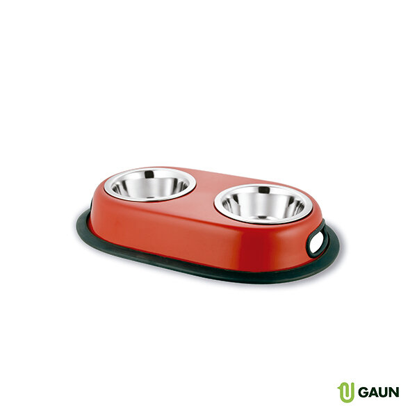 COMEDERO DOBLE PINTADO N� 1