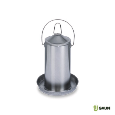 BEBEDERO INOX. AVES - 4 LTS.