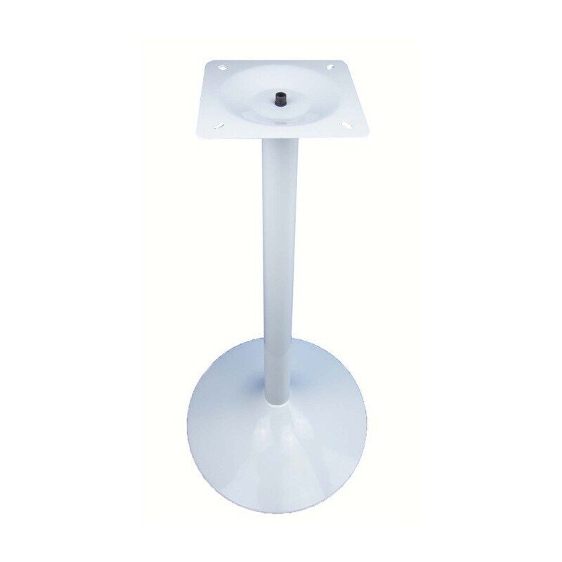 Mesa alta CRISS, base de 110 cms y tapa de 70 cms. Colores a elegir, Bases CRISS, altura 110 cms: Negra, Tableros de 70 cms: TOPALIT - HAYA 19