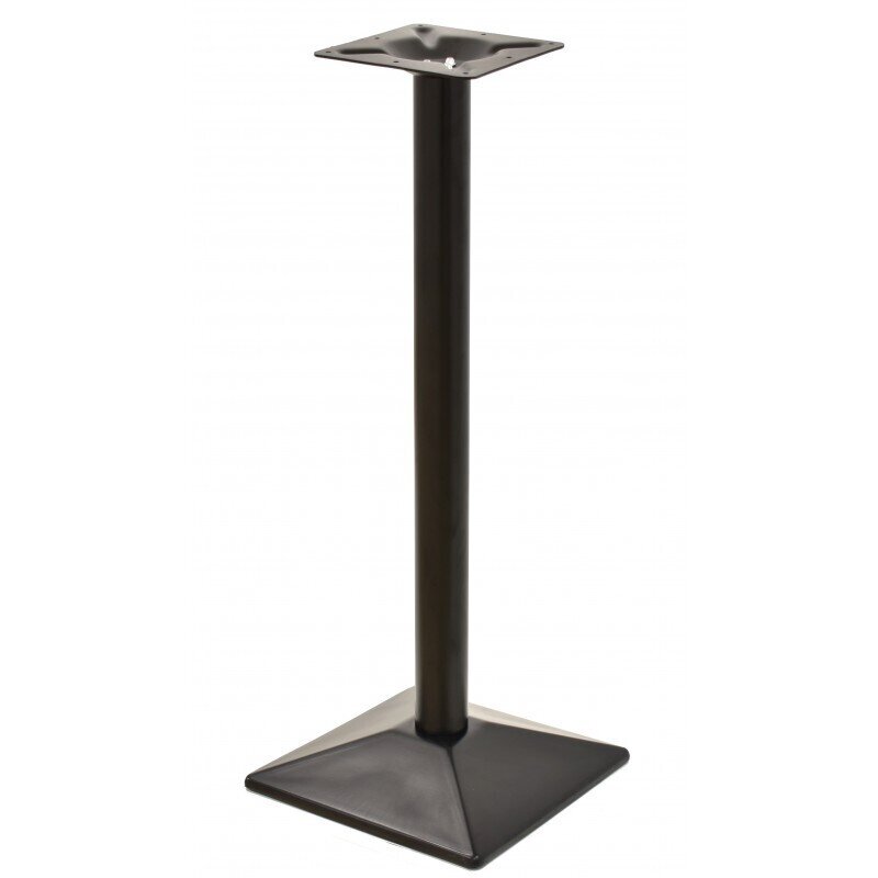 Mesa SOHO, alta, negra, base de 110 cms y tapa de 60 cms. Color a elegir, Tableros de 60 cms: WERZALIT SM - CITY-029
