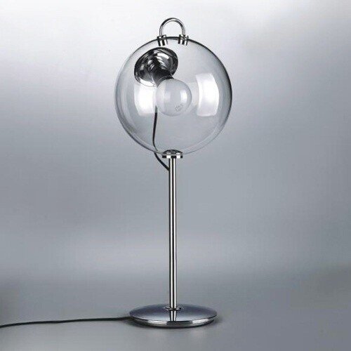 L�mpara MAGA, sobremesa, tulipa cristal