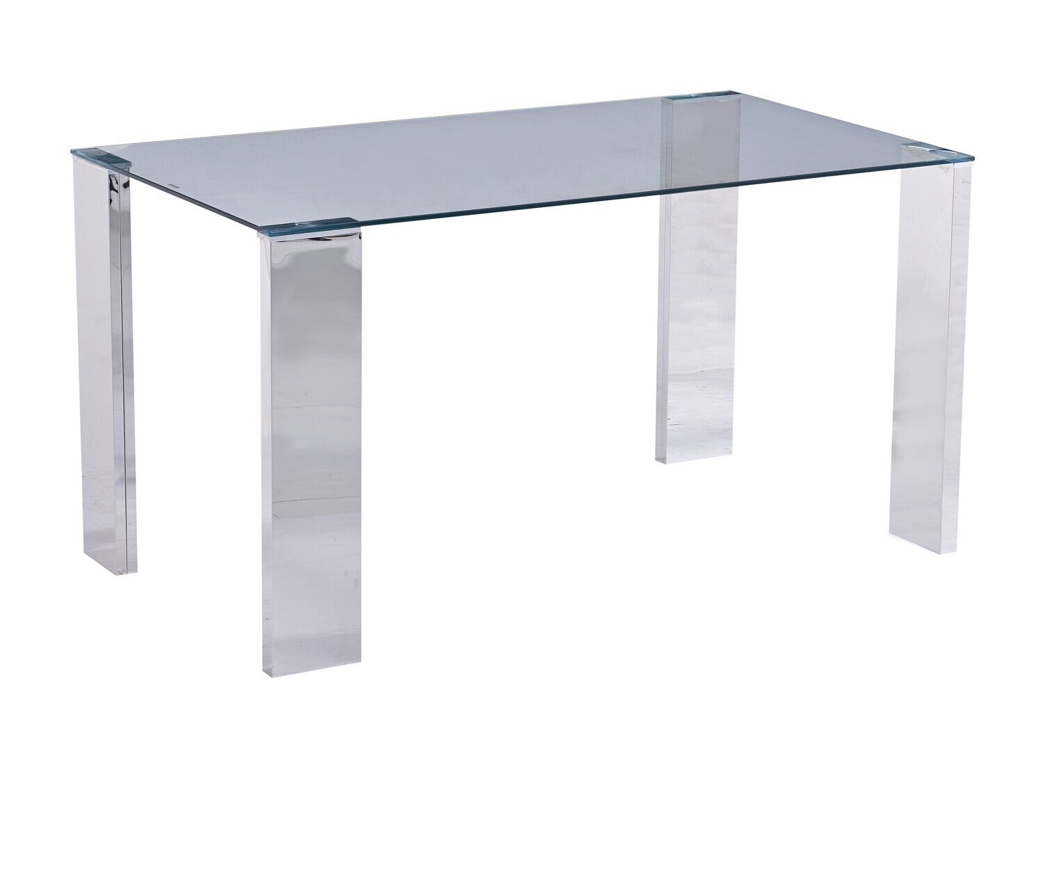 Mesa BETSY, cristal, 160x90 cms