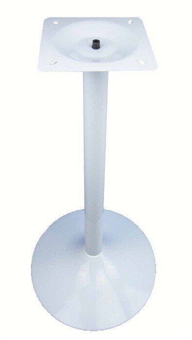 Base de mesa CRISS, alta, blanca, base de 45 cms de di�metro, altura 110 cms