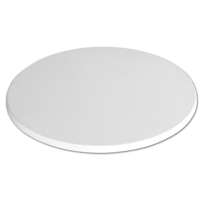 Tablero de mesa Werzalit SM, BLANCO 01, 60 cms de di�metro*.