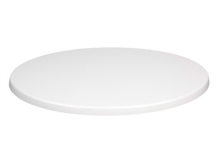 Tablero de mesa Werzalit SM, BLANCO 01, 70 cms de di�metro*.