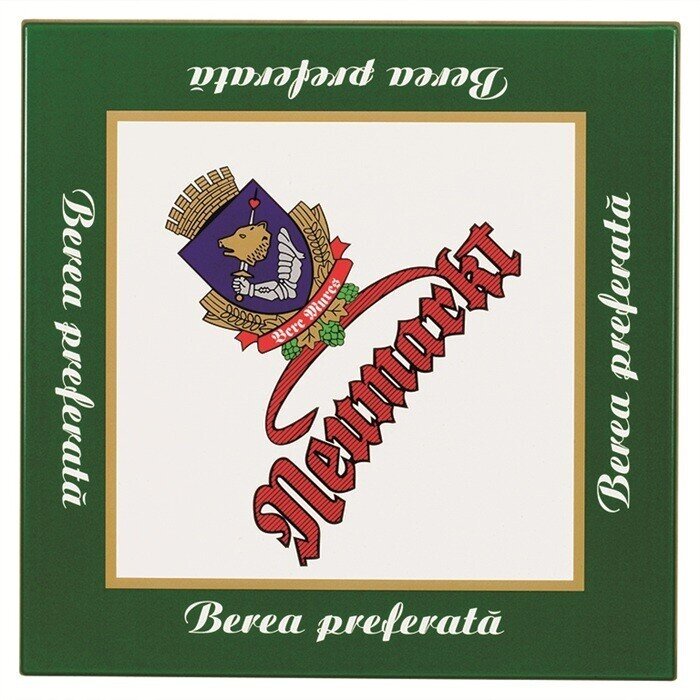 Tablero de mesa Werzalit - Ejemplo Logo Neumarkt