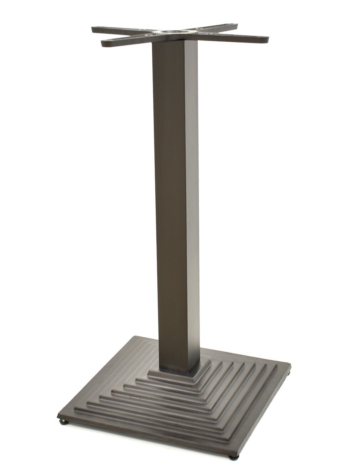 Base de mesa ELBA, negra, base de 44x44 cms, altura 72 cms Base de mesa ELBA, negra, base de 44x44 cms, altura 72 cms