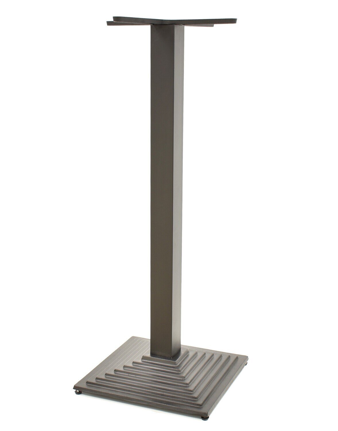 Base de mesa ELBA, negra, base de 44 x 44 cms, altura 110 cms