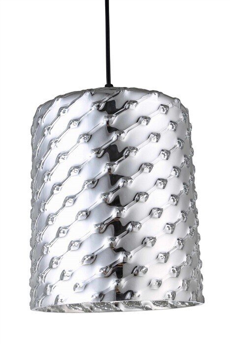 L�mpara SENDA, colgante, cristal plata