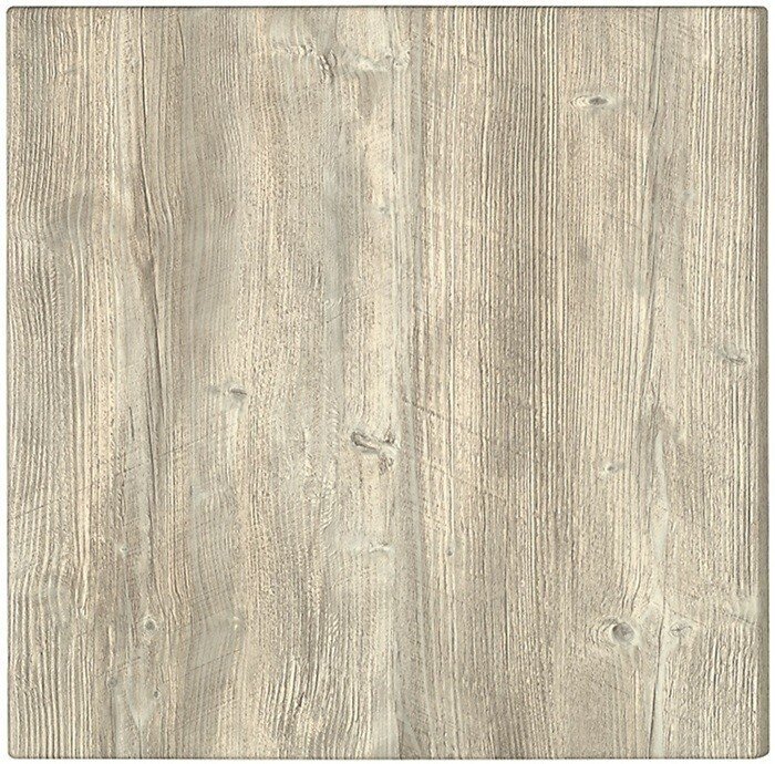 Tablero de mesa Werzalit-Sm, PONDEROSA BLANCO 178, 80 x 80 cms*