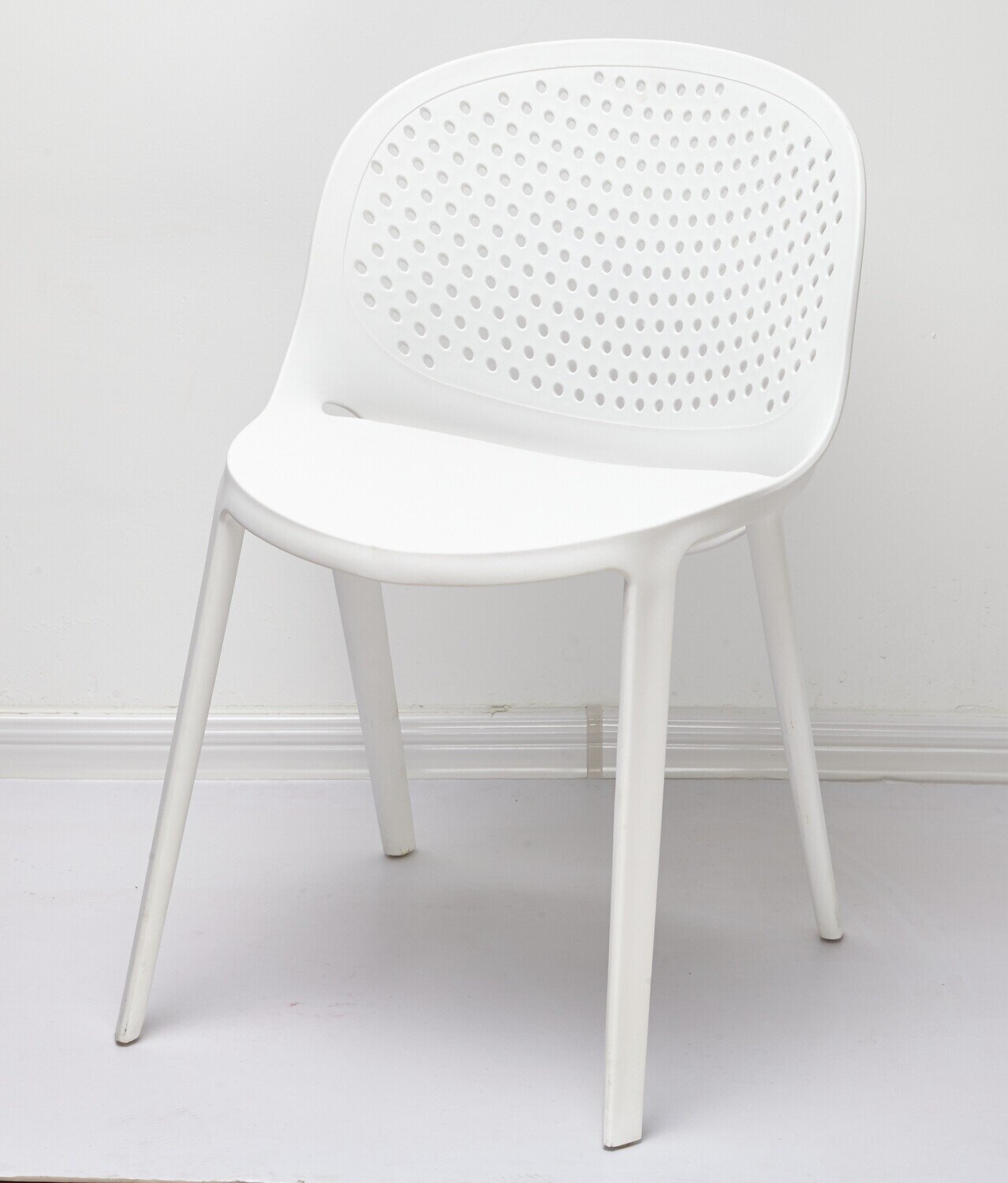 Silla JAVA, apilable, polipropileno blanco*
