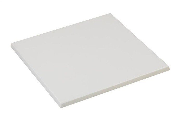 Tablero de mesa Werzalit-Sm, BLANCO 01, 80 x 80 cms*