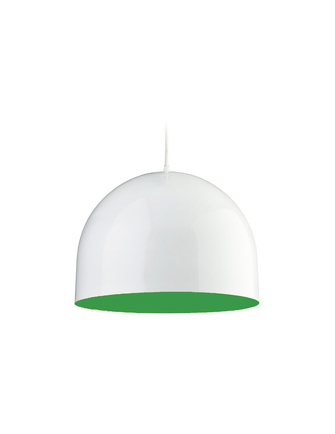 L�mpara TANIA, colgante, metal, blanco-verde L�mpara TANIA, colgante, metal, blanco-verde
