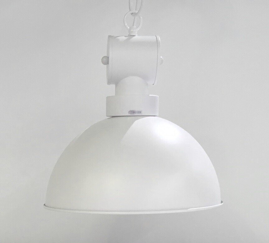 L�mpara DESV�N, colgante, metal, pantalla blanca mate