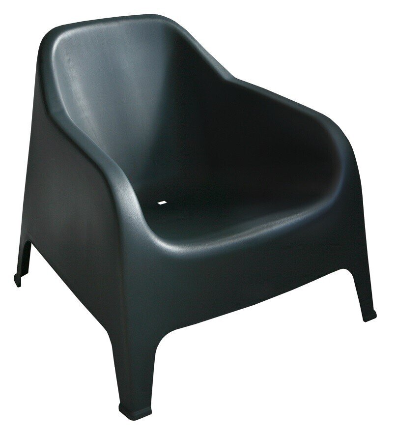 Sill�n SUNNY BIG, apilable, polipropileno negro Sill�n SUNNY BIG, apilable, polipropileno negro