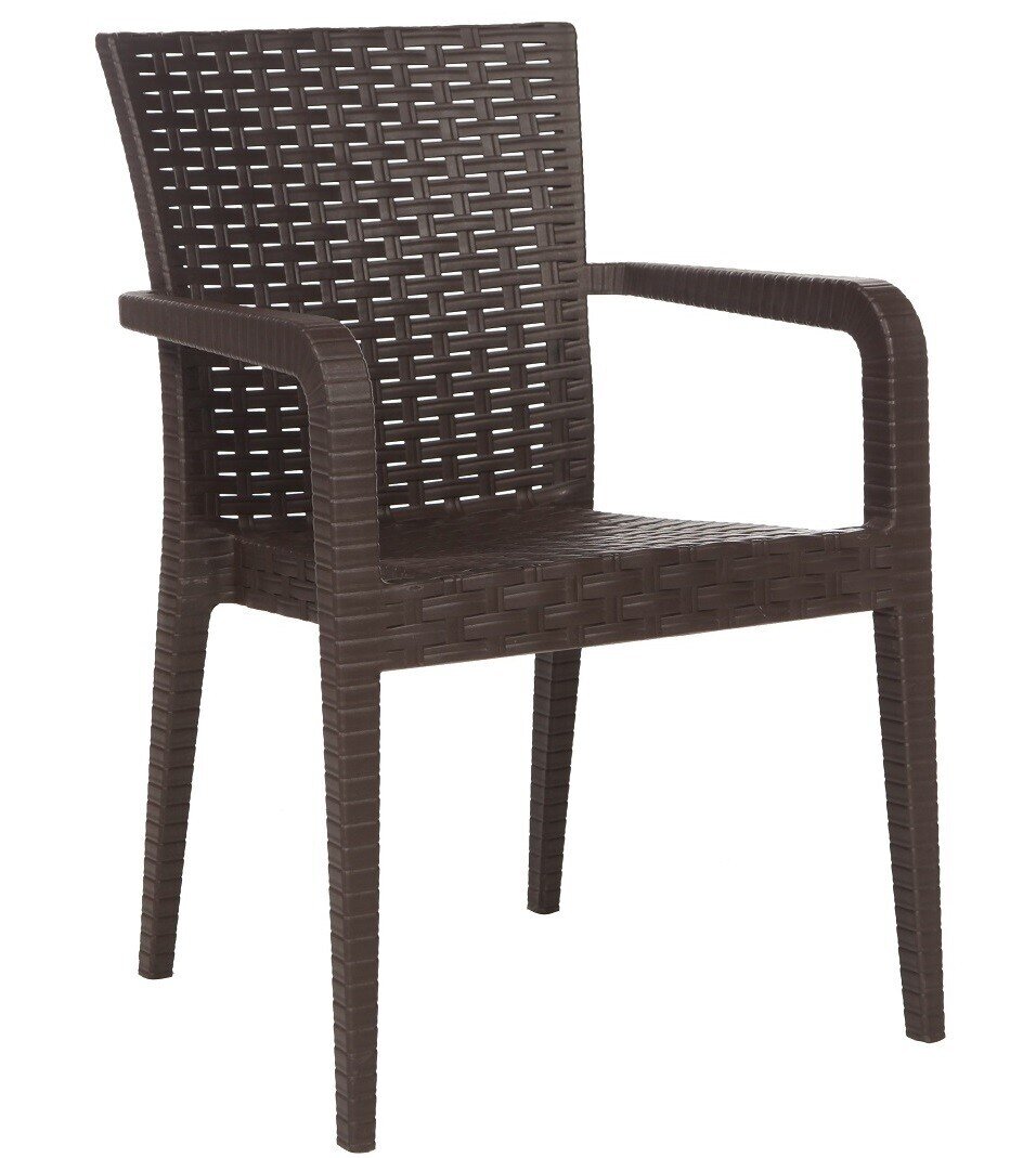 Sill�n JAZMIN, apilable, polipropileno MARR�N chocolate Sill�n JAZMIN, apilable, polipropileno MARR�N chocolate