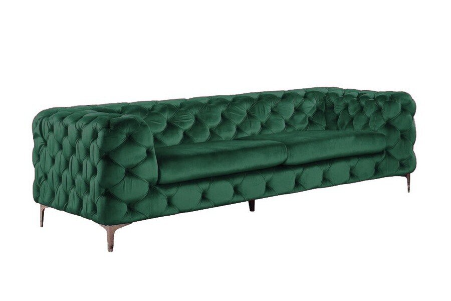 Sof� CHESTER ROYAL, 3 plazas, terciopelo verde
