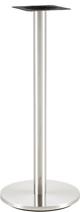 Base de mesa BENAGIL, alta, acero inoxidable, base 45 cms de di�metro, altura 110 cms