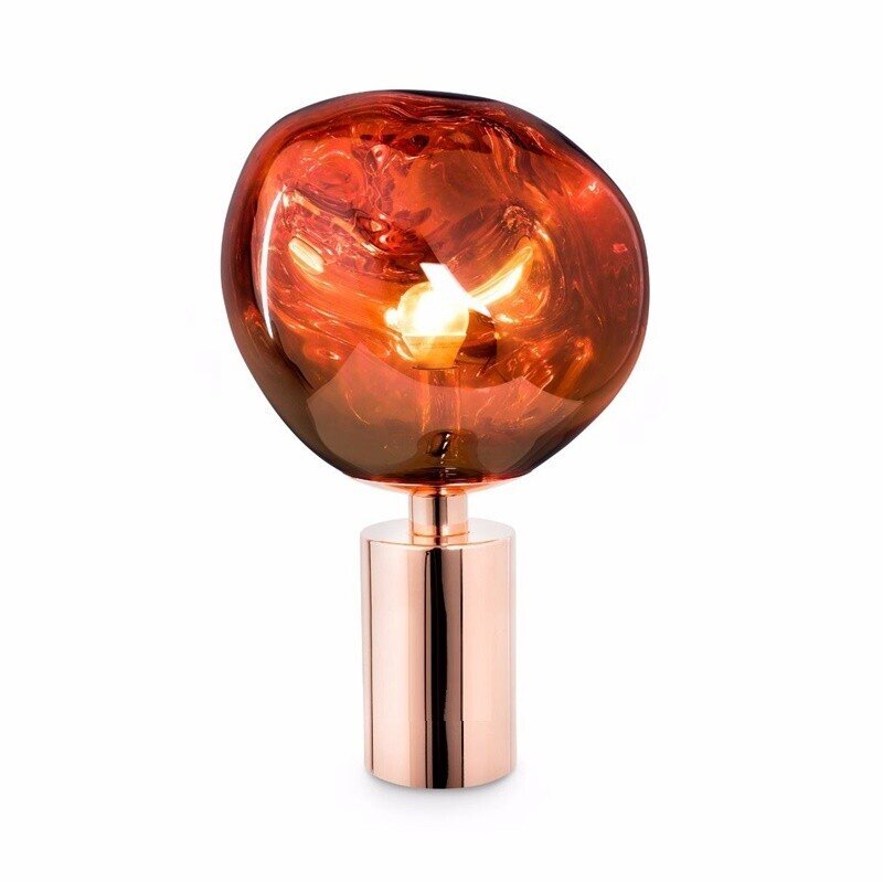 L�mpara MERAK, sobremesa, tulipa �mbar
