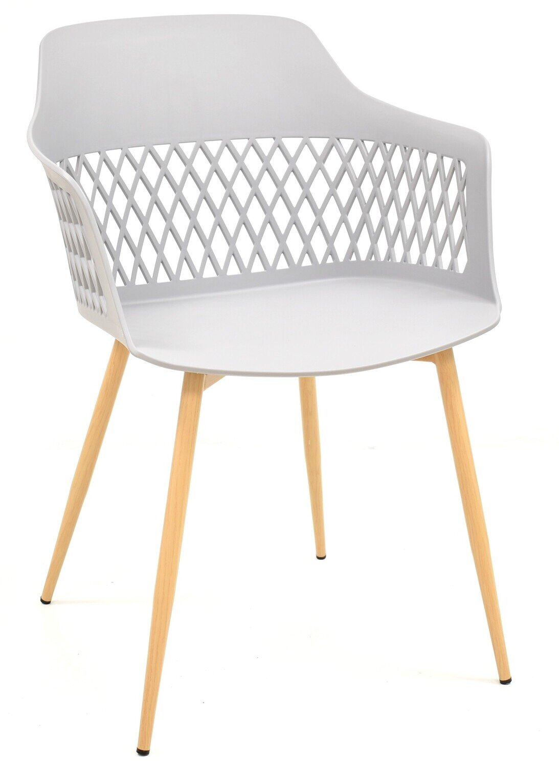 Sill�n GIBRALFARO, metal, polipropileno gris Sill�n GIBRALFARO, metal, polipropileno gris