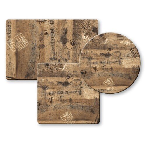 Tablero de mesa Werzalit-Sm, EX WORKS 122, 120 x 80 cms*