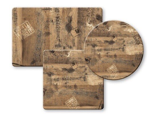 Tablero de mesa Werzalit-Sm, EX WORKS 122, 110 x 70 cms*