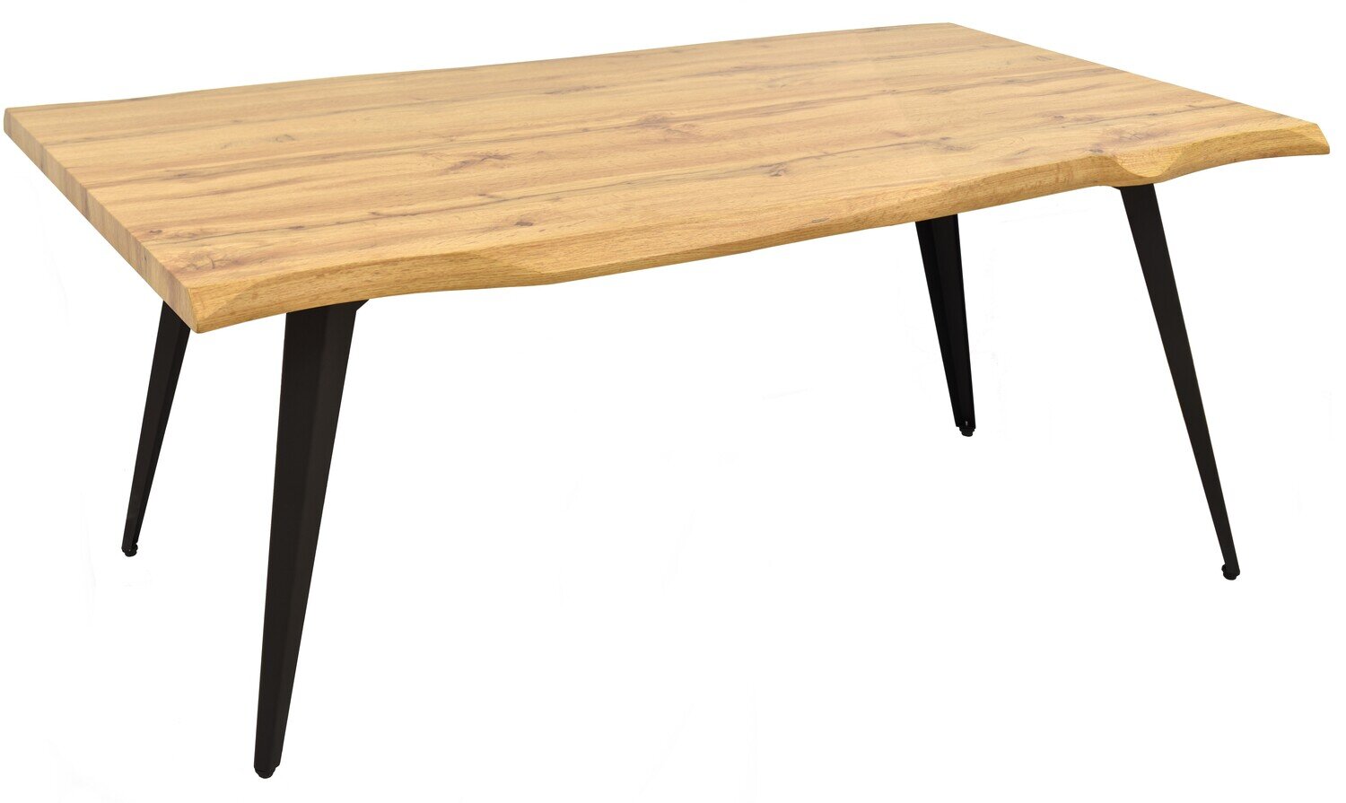 Mesa MELIDE, metal, madera,160 x 90 cms