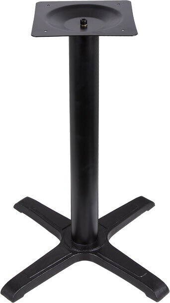 Base de mesa CARIBE, negra, base de 56 x 56 cms, altura 72 cms