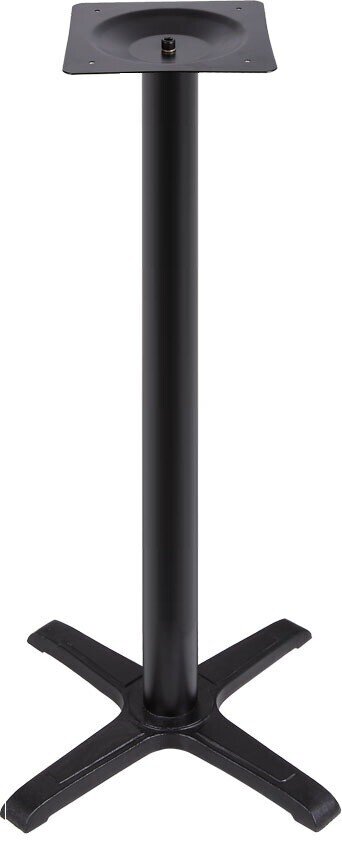 Base de mesa CARIBE, alta, negra, base de 56 x 56 cms, altura 110 cms Base de mesa CARIBE, alta, negra, base de 56 x 56 cms, altura 110 cms