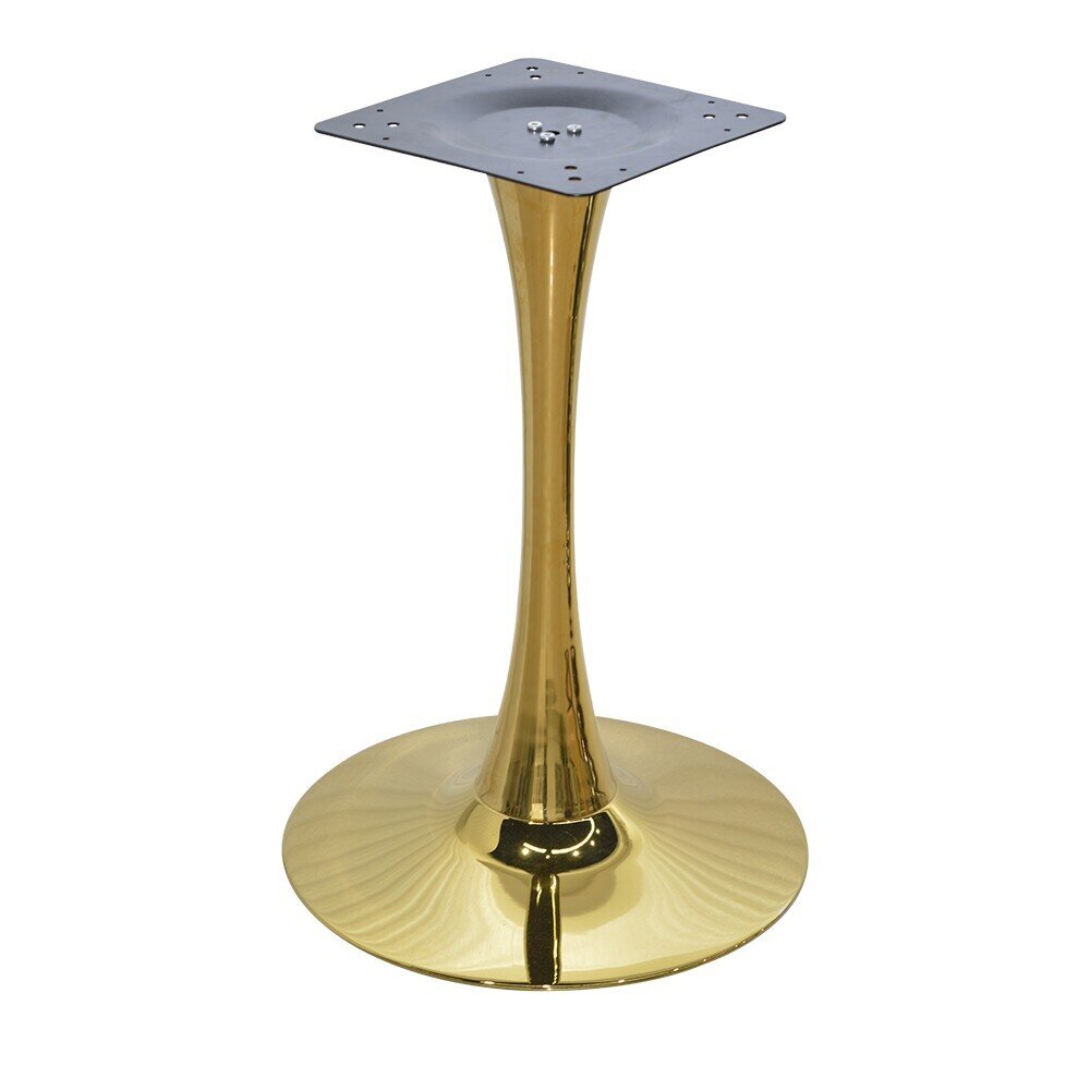 Base de mesa TULIP, acabado dorado, base de 50 cms de di�metro, altura 70 cms Base de mesa TULIP, acabado dorado, base de 50 cms de di�metro, altura 70 cms