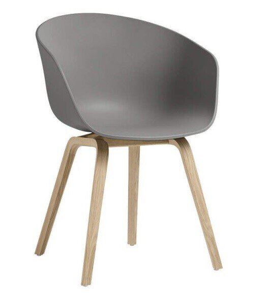 Sill�n DANTE NEW, metal, polipropileno gris oscuro