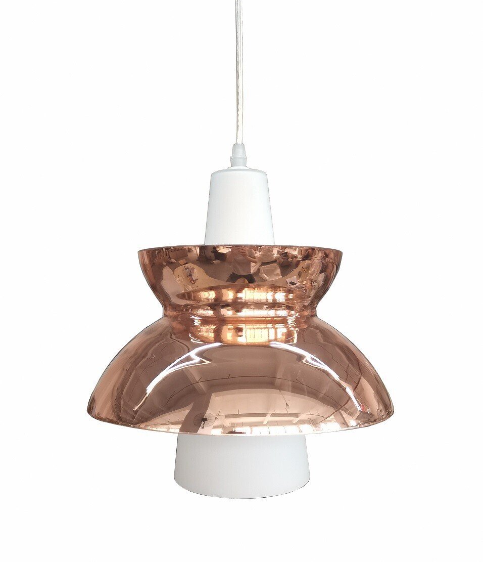 L�mpara J�PITER, colgante, metal, bronce