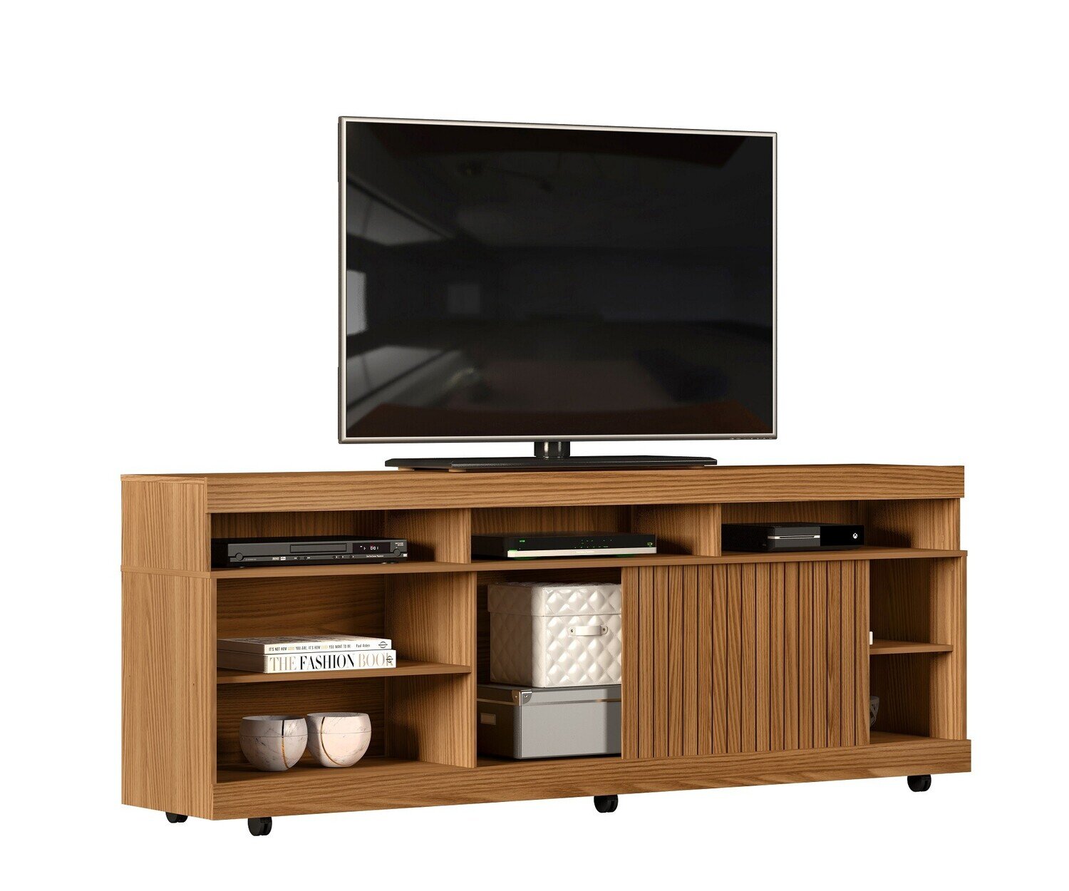 Mueble DIAMELA, multiusos, madera, roble, 180 cms. Mueble DIAMELA, multiusos, madera, roble, 180 cms.