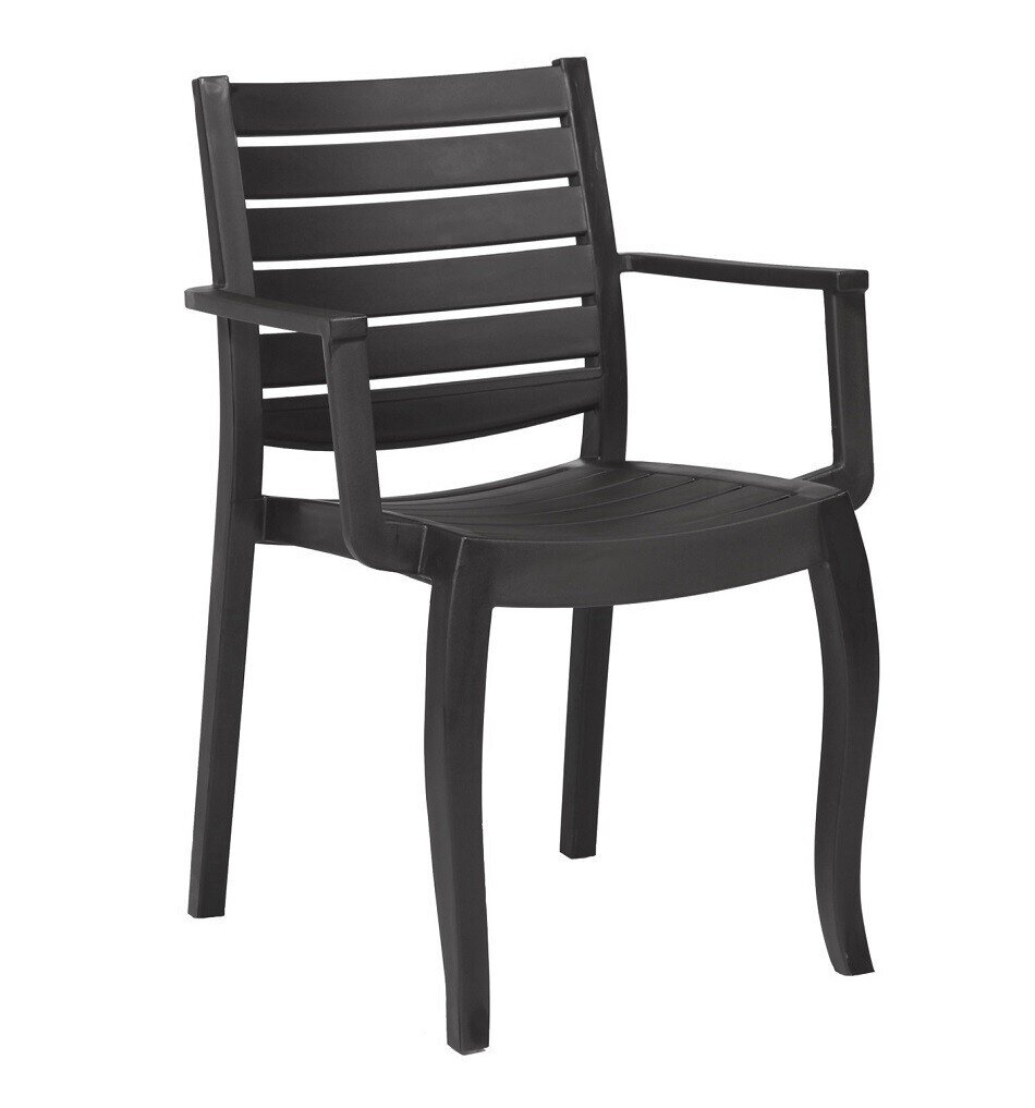 Sill�n ZOILO, apilable, polipropileno antracita