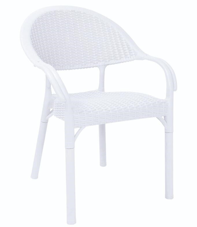 Sill�n TORREMOLINOS, apilable, polipropileno blanco