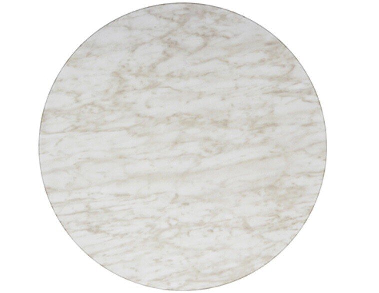 Tablero de mesa Werzalit SM, M�RMOL DE GENES 121, 70 cms de di�metro*.