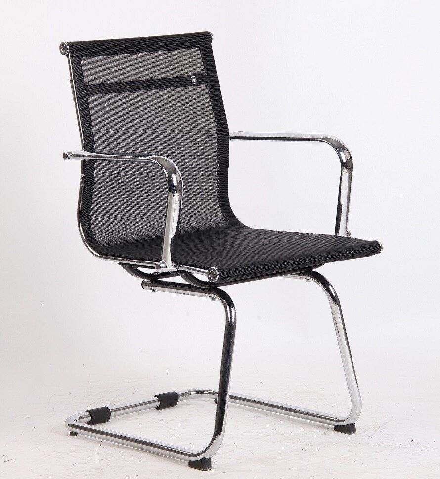 Sill�n de oficina NEVADA NEW, fijo, malla negra