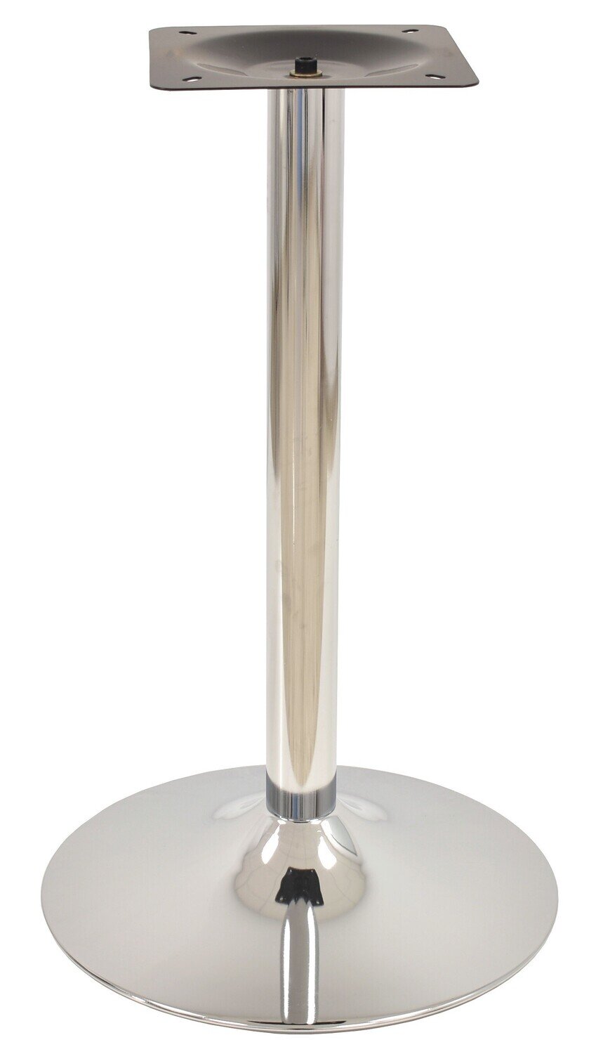 Base de mesa CRISS NEW, cromada, base 45 cms di�metro, altura 73 cms