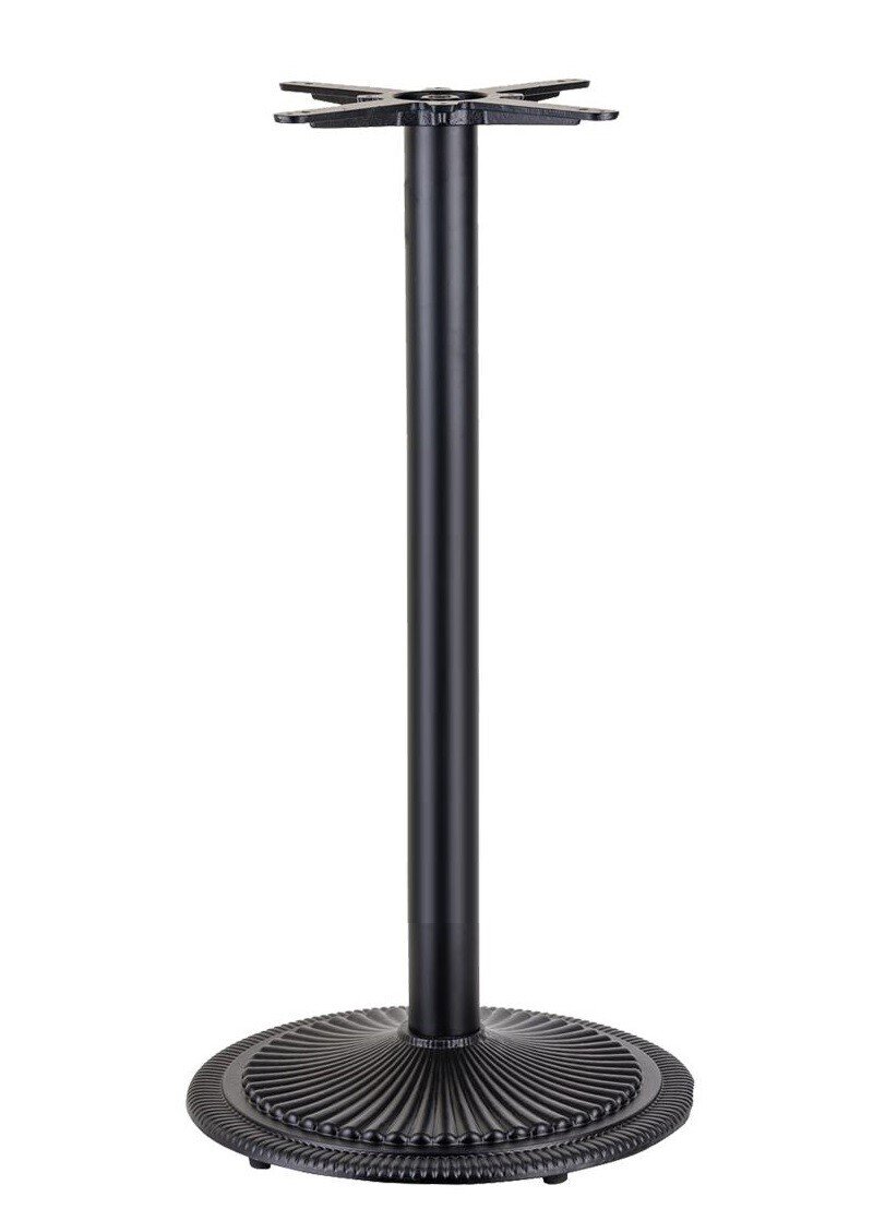 Base de mesa ARNO, alta, negra, 45 cms de di�metro, altura 110 cms Base de mesa ARNO, alta, negra, 45 cms de di�metro, altura 110 cms